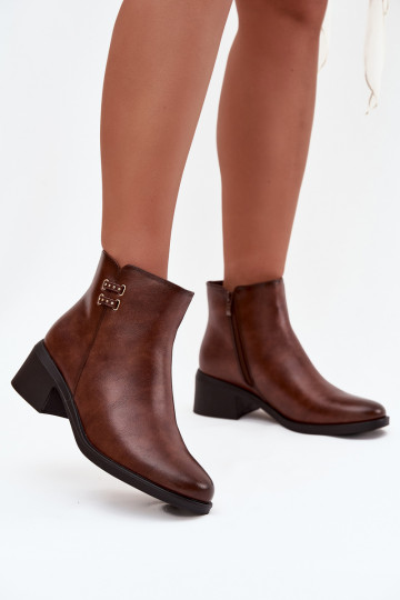 riscaldamento Stivali da donna Klocke colore marrone Delmira 2