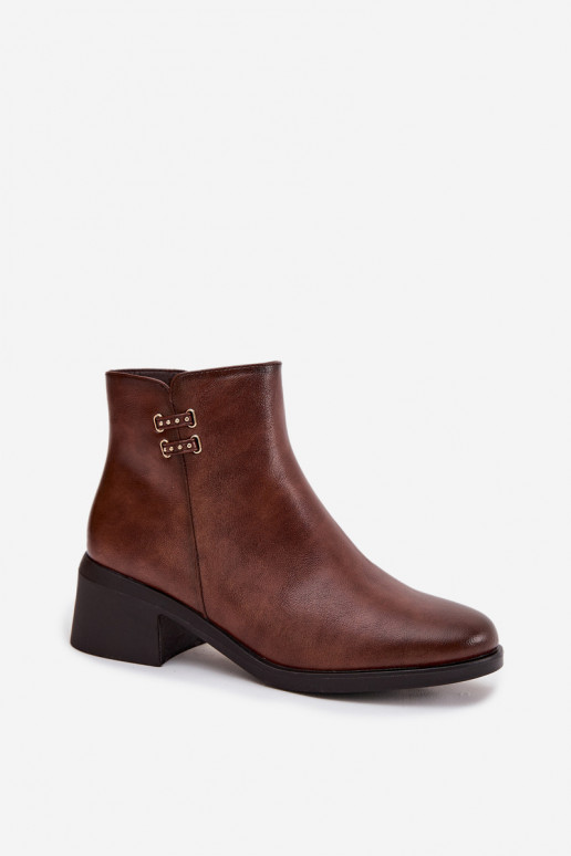 riscaldamento Stivali da donna Klocke colore marrone Delmira riscaldamento Stivali da donna Klocke colore marrone Delmira