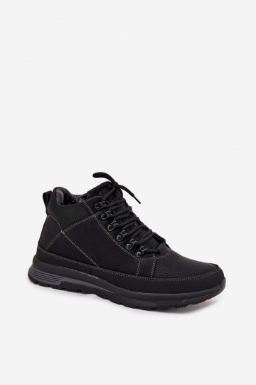scarponi da trekking scarpe Deveschio riscaldamento colore nero INivelle