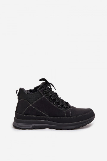 scarponi da trekking scarpe Deveschio riscaldamento colore nero INivelle 2