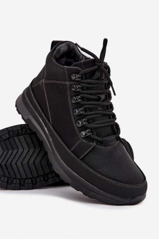 scarponi da trekking scarpe Deveschio riscaldamento colore nero INivelle