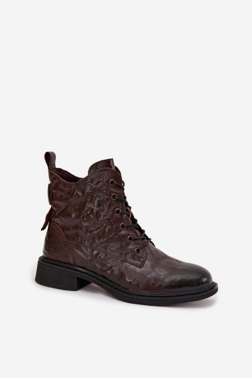 Stivali da donnaAbilitatoturalnej Skóry riscaldamento Artiker 57C1005 CzekoladoAe