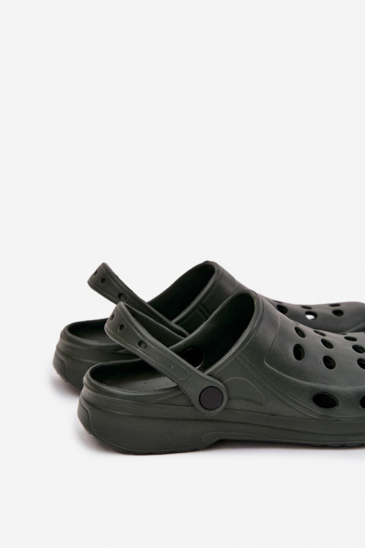 Ciabatte da uomo per giardino e piscina, grigie