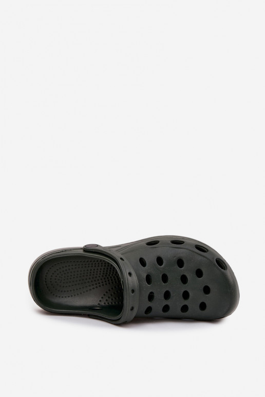 Ciabatte da uomo per giardino e piscina, grigie