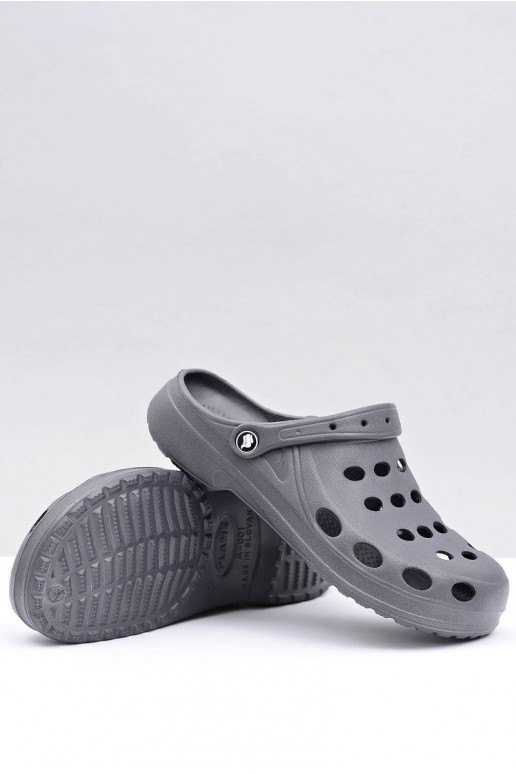 Ciabatte da uomo per giardino e piscina, blu scuro Ciabatte da uomo per giardino e piscina, blu scuro