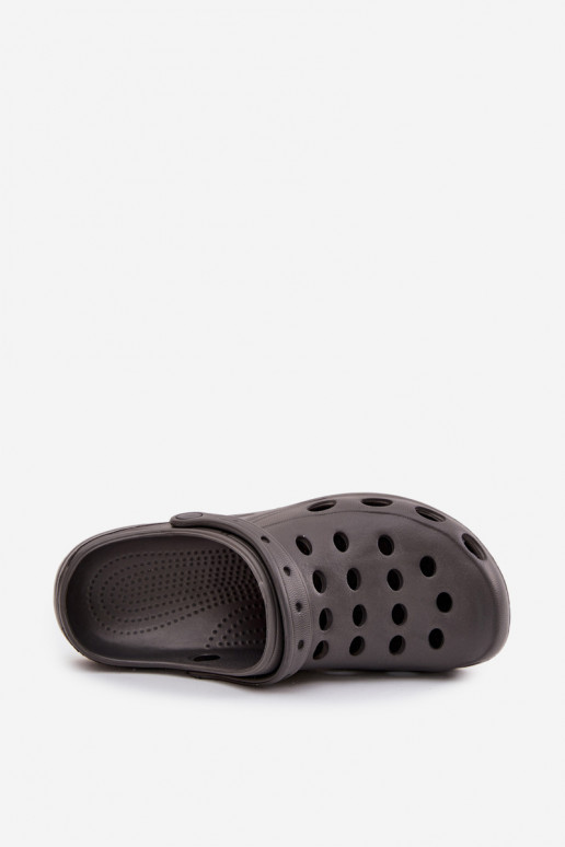 Ciabatte da uomo per giardino e piscina, blu scuro Ciabatte da uomo per giardino e piscina, blu scuro