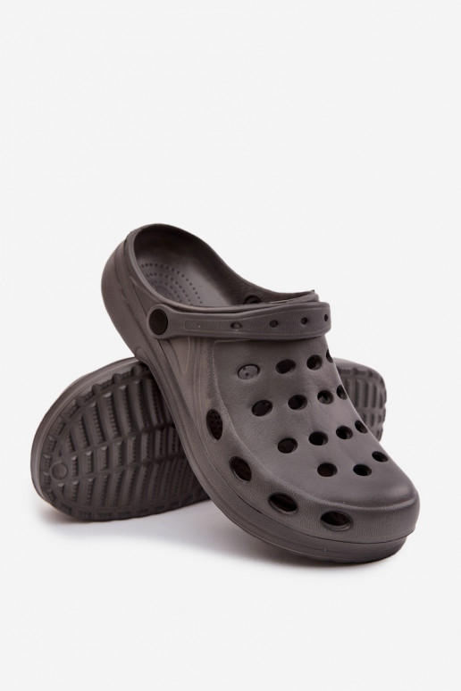 Ciabatte da uomo per giardino e piscina, blu scuro Ciabatte da uomo per giardino e piscina, blu scuro