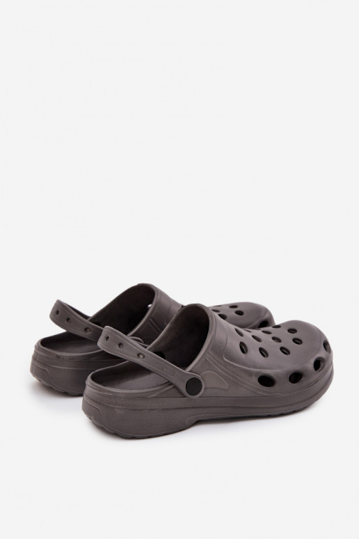 Ciabatte da uomo per giardino e piscina, blu scuro Ciabatte da uomo per giardino e piscina, blu scuro