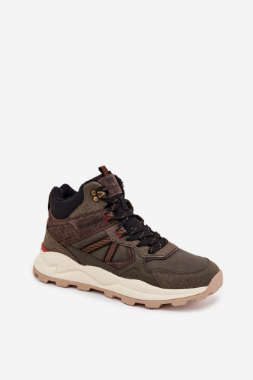 scarponi da trekking Deveschio INRANGLER INEST MEN MID 20253027 colore kaki