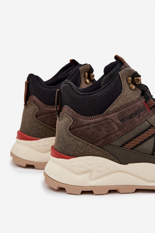 scarponi da trekking Deveschio INRANGLER INEST MEN MID 20253027 colore kaki