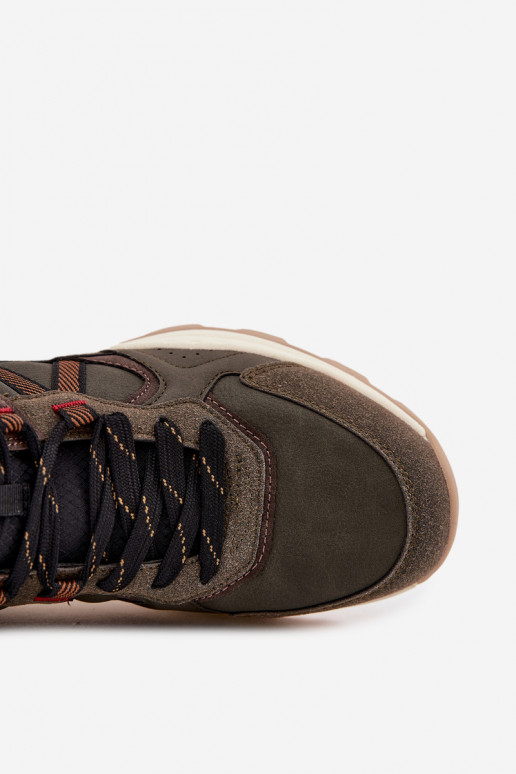 scarponi da trekking Deveschio INRANGLER INEST MEN MID 20253027 colore kaki