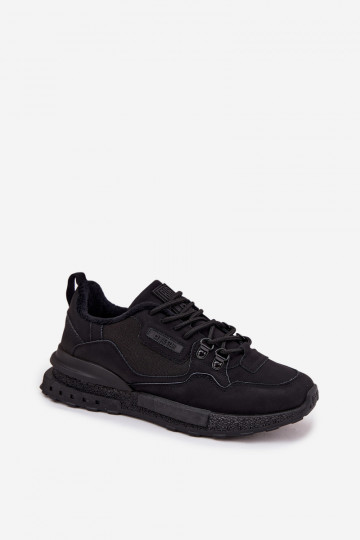 scarpe da ginnastica Deveschio riscaldamento SS174411 HI-POLY SYSTEM colore nero