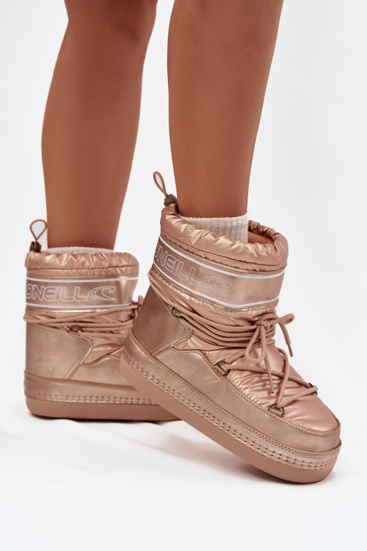 Stivali da neve Femminile con dettagli eleganti O'NEILL LISA INOMEN HIGH 90253012.99U colore dorato