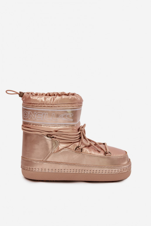 Stivali da neve Femminile con dettagli eleganti O'NEILL LISA INOMEN HIGH 90253012.99U colore dorato