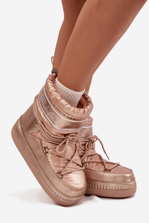 Stivali da neve Femminile con dettagli eleganti O'NEILL LISA INOMEN HIGH 90253012.99U colore dorato