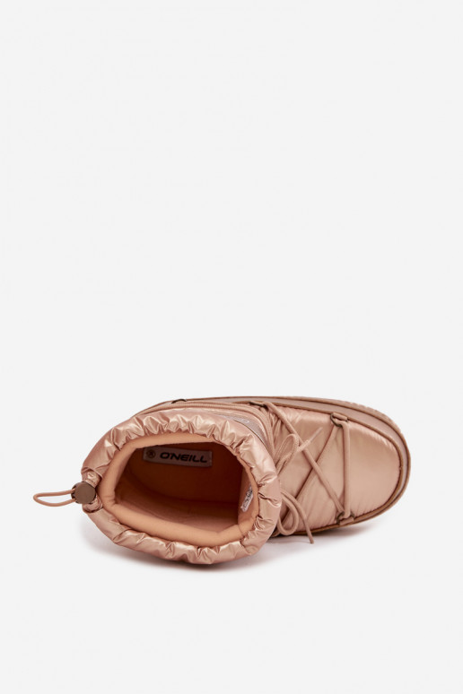 Stivali da neve Femminile con dettagli eleganti O'NEILL LISA INOMEN HIGH 90253012.99U colore dorato