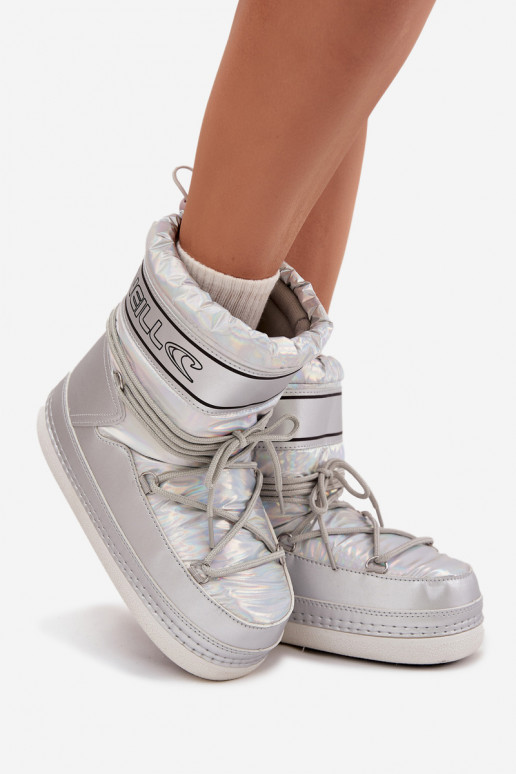 Stivali da neve Femminile con dettagli eleganti O'NEILL LISA INOMEN HIGH 90253012.99S color argento