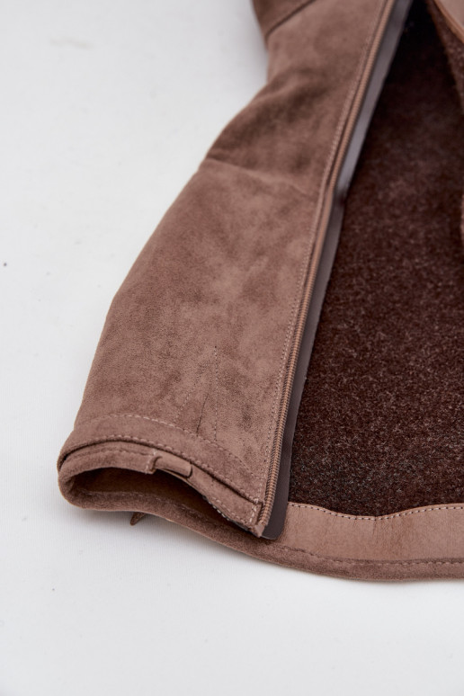 Stivali caldi con i tacchi con fibbie dorate Vinceza 58589 beige Stivali caldi con i tacchi con fibbie dorate Vinceza 58589 beige