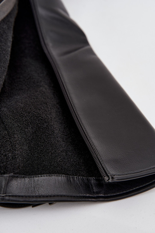 Stivali caldi con i tacchi con fibbie Vinceza 58589 colore nero