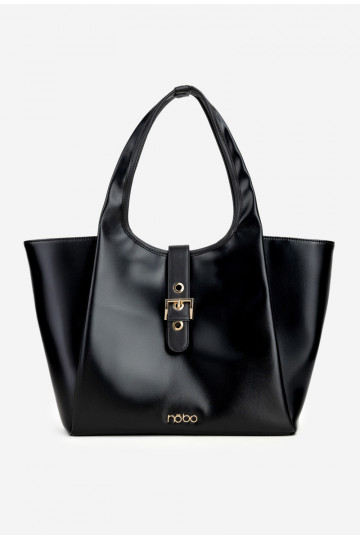 Palmare Acquirenteka con fibbie NOBO BAG6010-020 nero