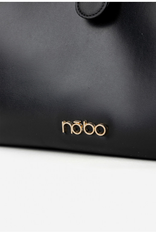 Palmare Acquirenteka con fibbie NOBO BAG6010-020 nero