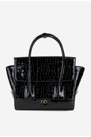 Una piccola borsetta TroncoTłoczonym Un esempio NOBO BAG5800-M20 nero