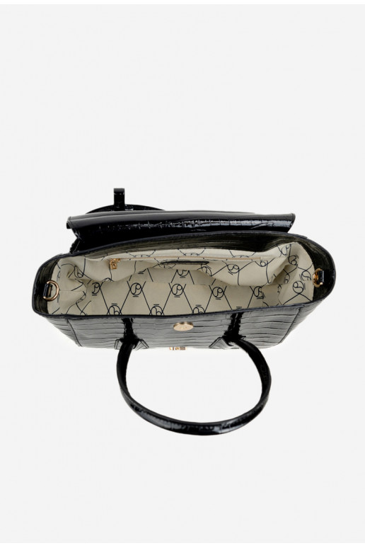 Una piccola borsetta TroncoTłoczonym Un esempio NOBO BAG5800-M20 nero