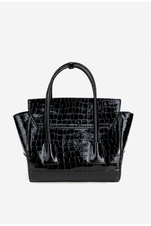 Una piccola borsetta TroncoTłoczonym Un esempio NOBO BAG5800-M20 nero