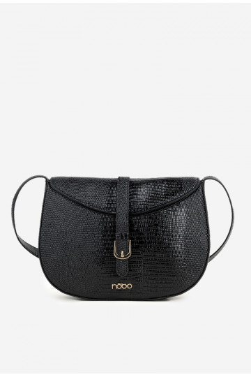 Palmare PostinoDrobnym Tłoczeniem NOBO BAG5780-M20 nero