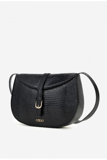 Palmare PostinoDrobnym Tłoczeniem NOBO BAG5780-M20 nero 2