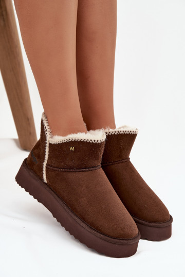 Stivali da neve Femminile con una piattaforma INrangler 20253093.IKU CzekoladoAe