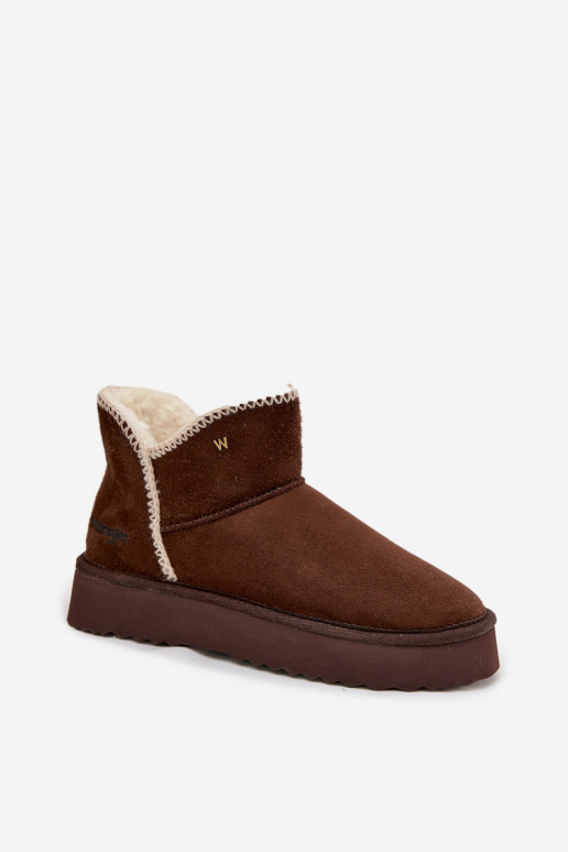 Stivali da neve Femminile con una piattaforma INrangler 20253093.IKU CzekoladoAe