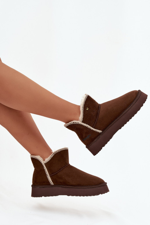 Stivali da neve Femminile con una piattaforma INrangler 20253093.IKU CzekoladoAe