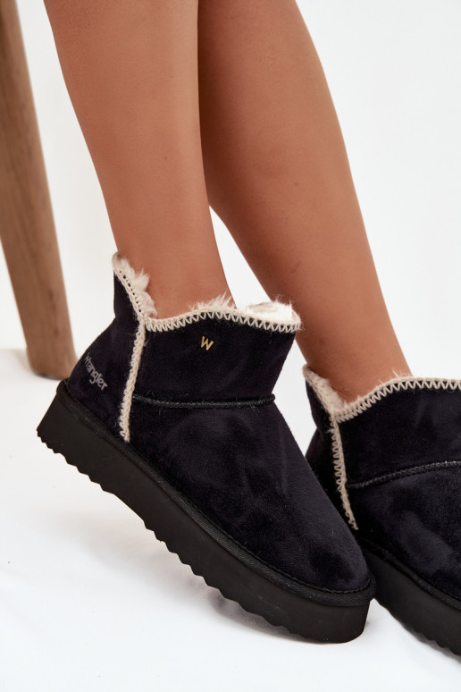 Stivali da neve Femminile con una piattaforma INrangler 20253093.25Y colore nero