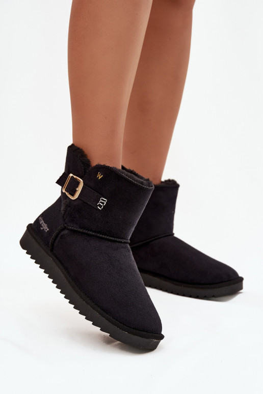 Stivali da neve Femminile con fibbie INrangler 20253091.25Y colore nero