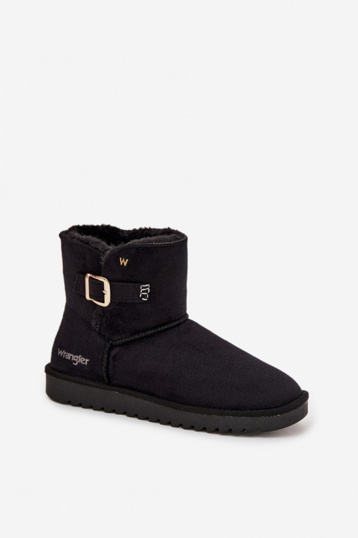 Stivali da neve Femminile con fibbie INrangler 20253091.25Y colore nero