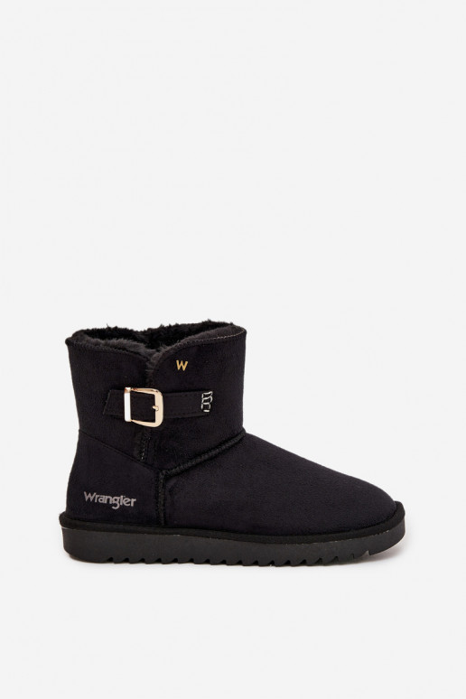 Stivali da neve Femminile con fibbie INrangler 20253091.25Y colore nero