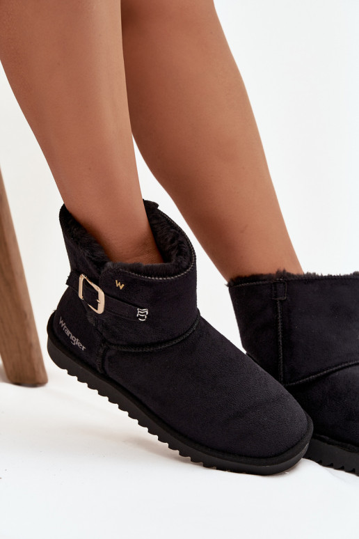 Stivali da neve Femminile con fibbie INrangler 20253091.25Y colore nero