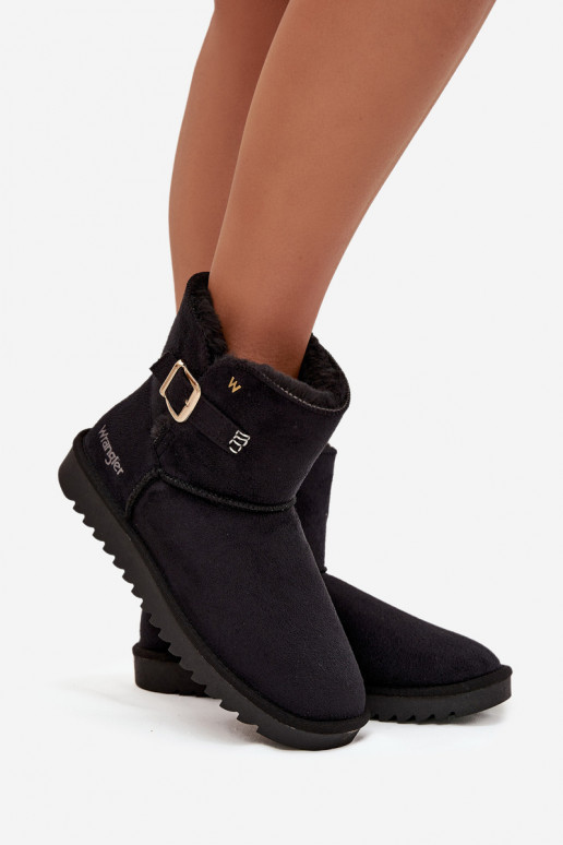 Stivali da neve Femminile con fibbie INrangler 20253091.25Y colore nero