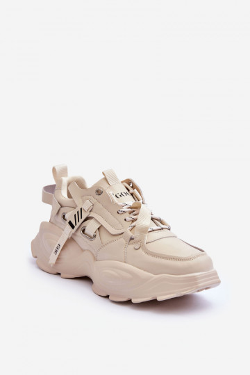 scarpe da ginnastica Scarpe modello sneakers GOE MM2N4015 beige