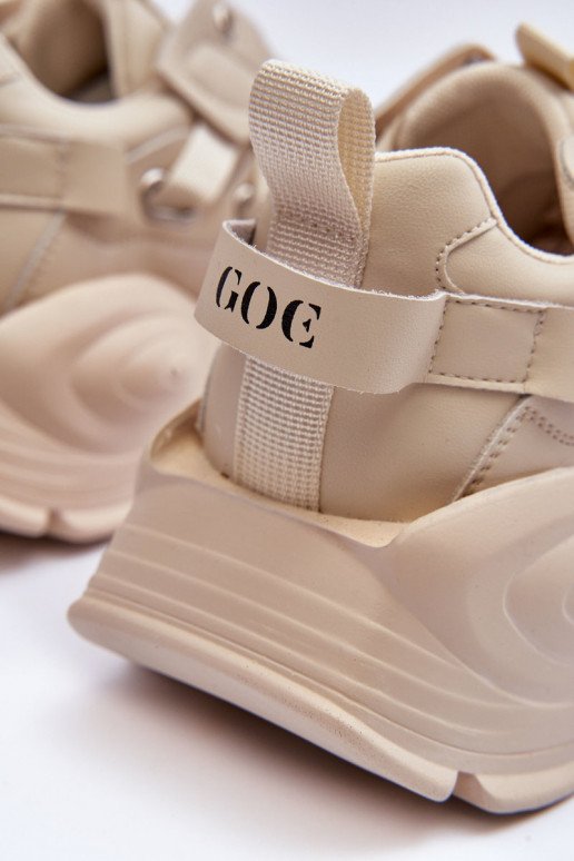 scarpe da ginnastica Scarpe modello sneakers GOE MM2N4015 beige
