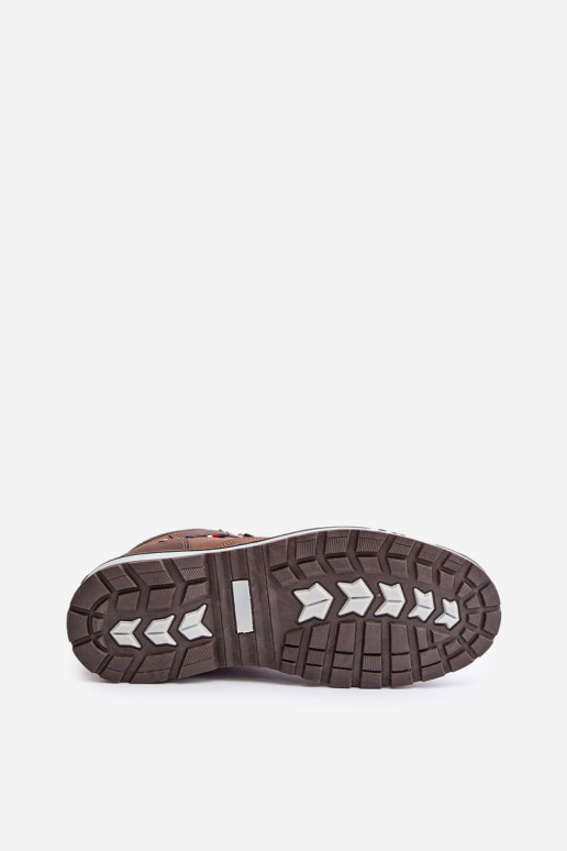 riscaldamento scarpe Deveschio McBraun colore marrone