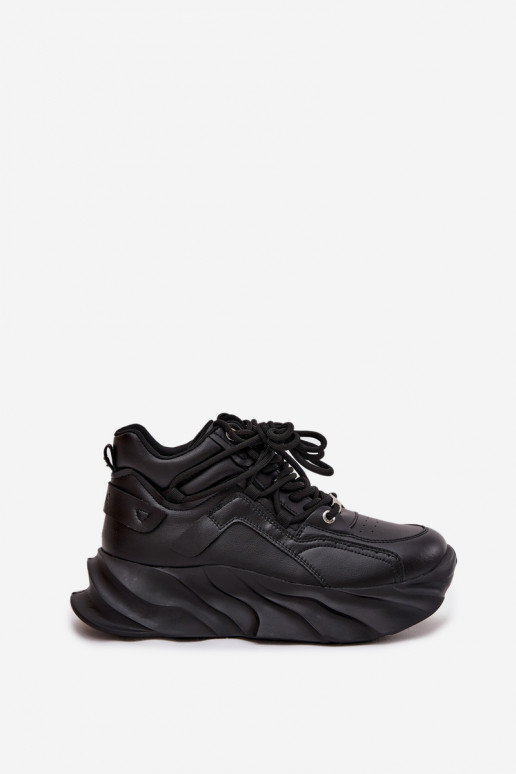 Scarpe modello sneakers Femminile pelle naturale GOE SS2N4036 colore nero