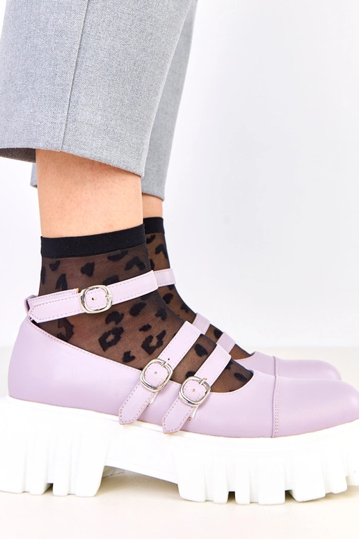 Pantofole viola su suola tipo...