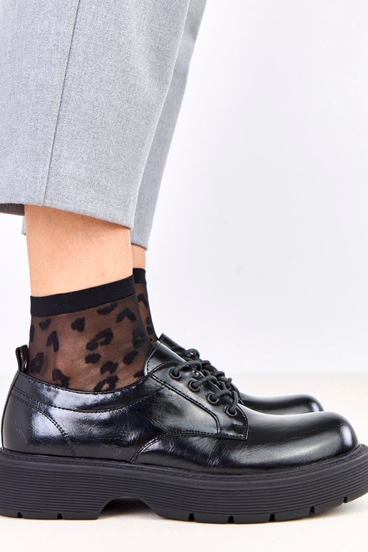 Pantofole nere femminili con plateau...