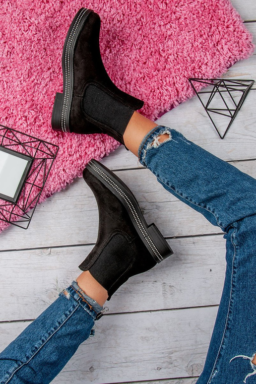 colore nero stivali da donna