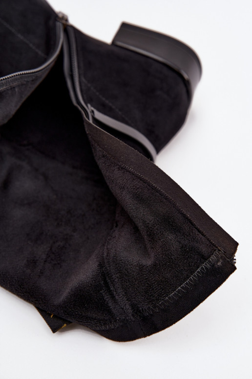 Pelle Stivali da donna D&A CR52-679 colore nero