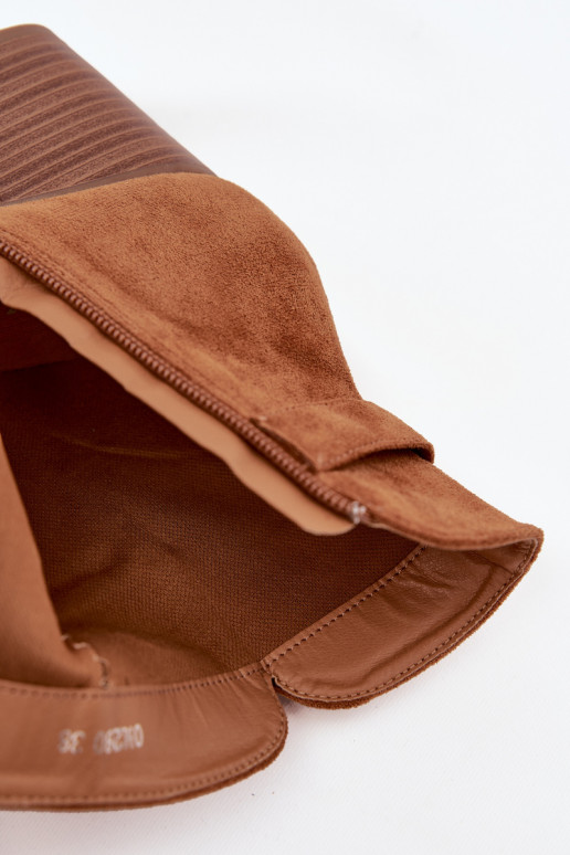 Stivali da donna con frange colore marrone Rosabella Stivali da donna con frange colore marrone Rosabella