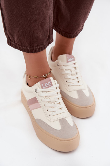 Scarpe modello sneakers Femminile LEE AILANI INOMEN LOIN 50253004.02A Zgaszona Biel