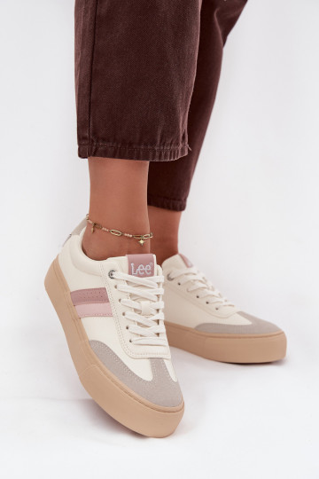 Scarpe modello sneakers Femminile LEE AILANI INOMEN LOIN 50253004.02A Zgaszona Biel 2